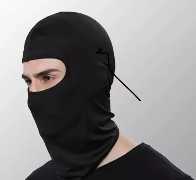 touca ninja  - Foto 4