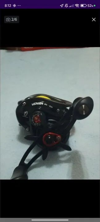 Carretilha de Pesca Venza Big Game - Foto 2