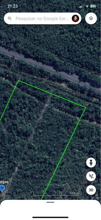 Terreno na Br 316, sentido Teresina aproximadamente 06km de Caxias *