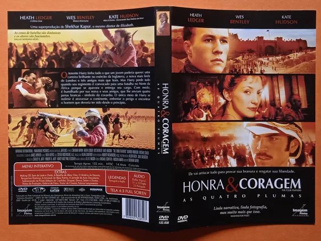 Dvd Coração de Cavaleiro + Honra e Coragem  - Foto 4