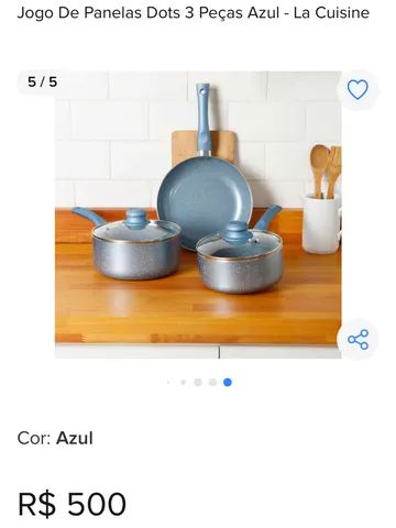 JOGO PANELA DE INDUÇÃO + MOEDOR DE BRINDE