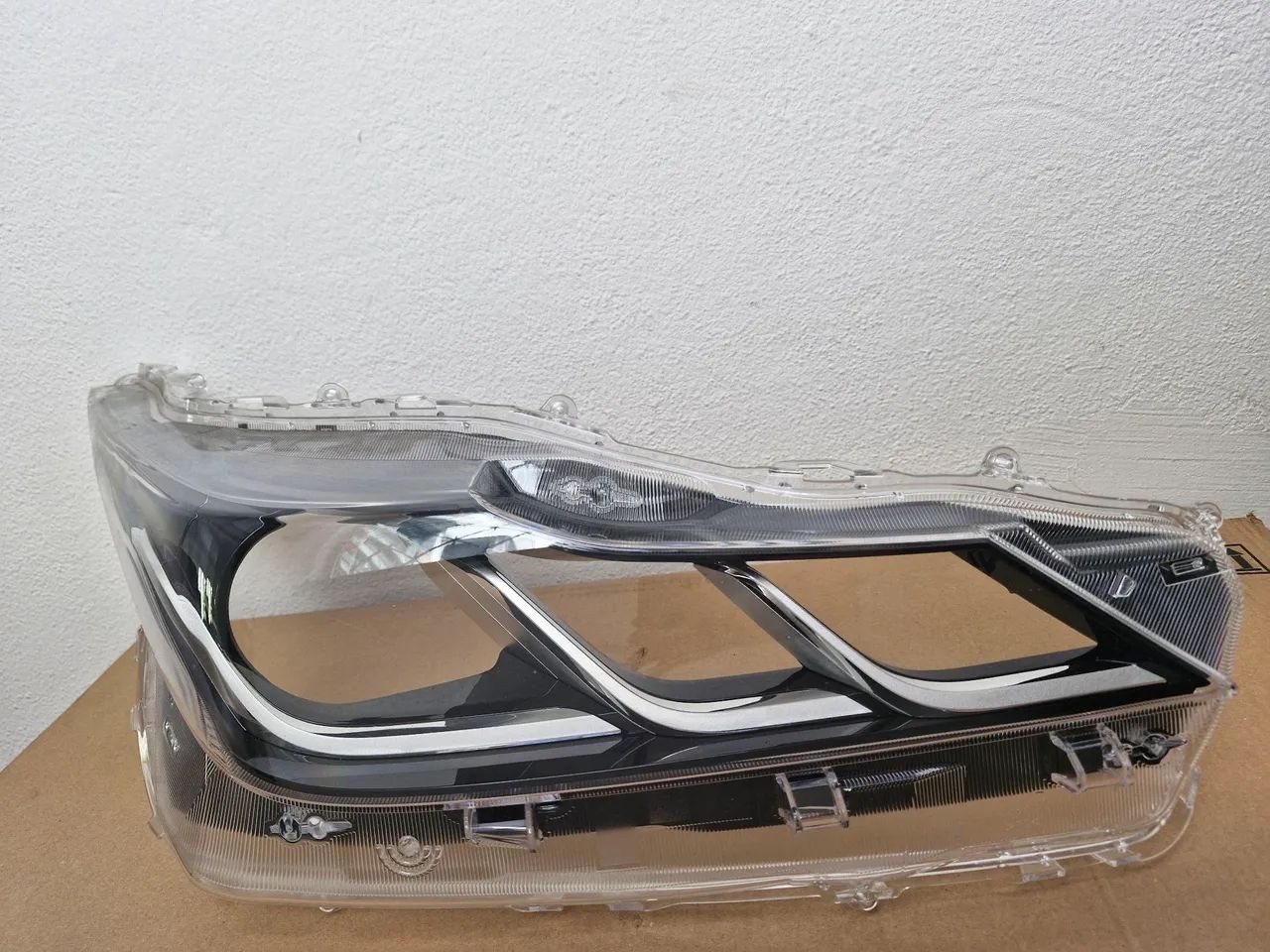 Lente farol principal Toyota Corolla 2020 até 2022 Direito