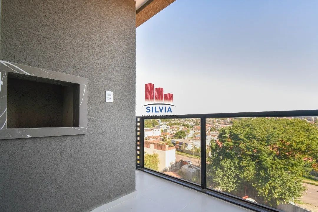 Apartamento NOVO com 2 quartos, vaga coberta e sacada com churrasqueira no Guaíra - Foto 2
