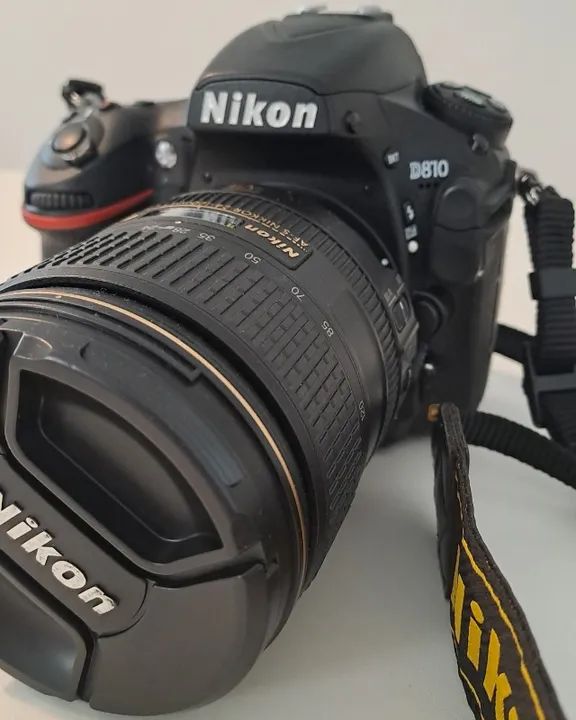 Câmera Nikon D810 com Lente Nikon 24-120mm 13.792 Clicks Apenas - Foto 3