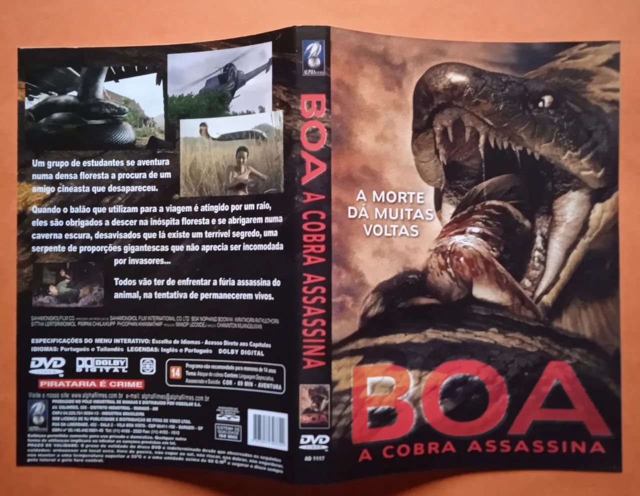Dvd Boa A Cobra Assassina  - Foto 3