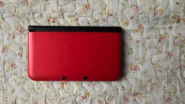 3ds xl sale red and black