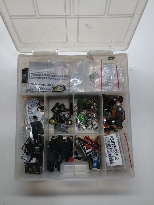 Kit peças de celular antigos fechei assistência - Foto 6