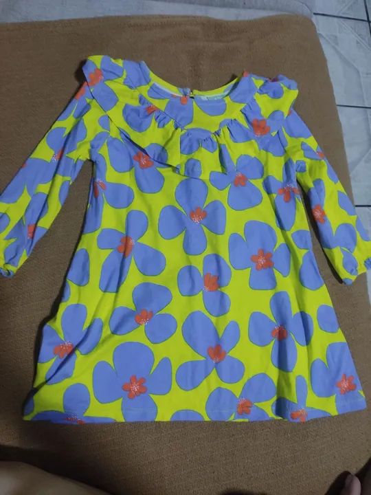 Vestido Fábula com flores 
