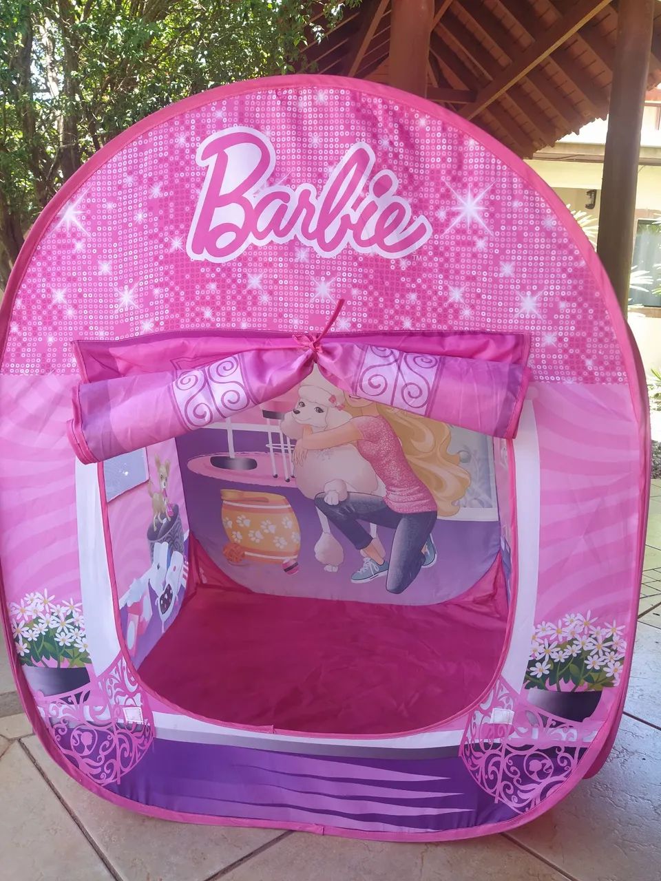 Cabana infantil Barbie  - Foto 4