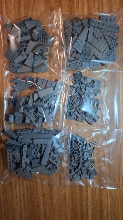 Lego Kit de peças Cinza