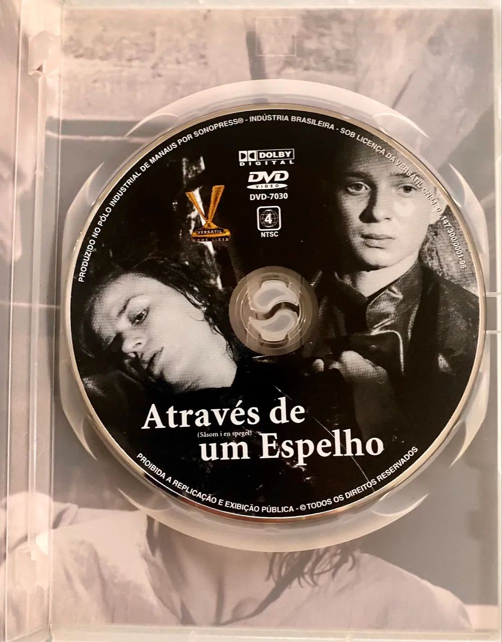 DVD Versátil: Através de um Espelho (Direção Ingmar Bergman-1961