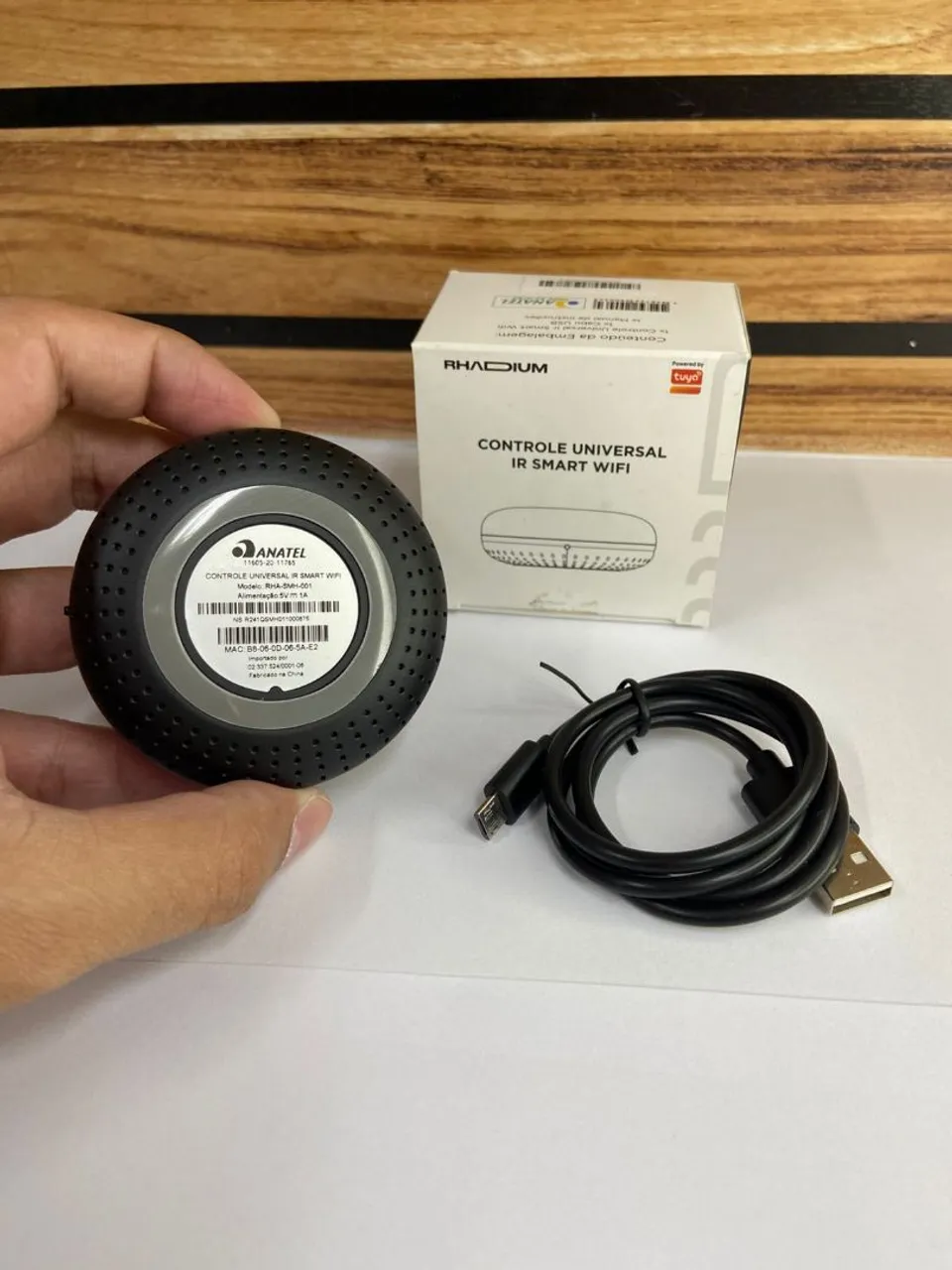 Controle Universal IR Smart Wifi Rhadium - Casa Inteligente