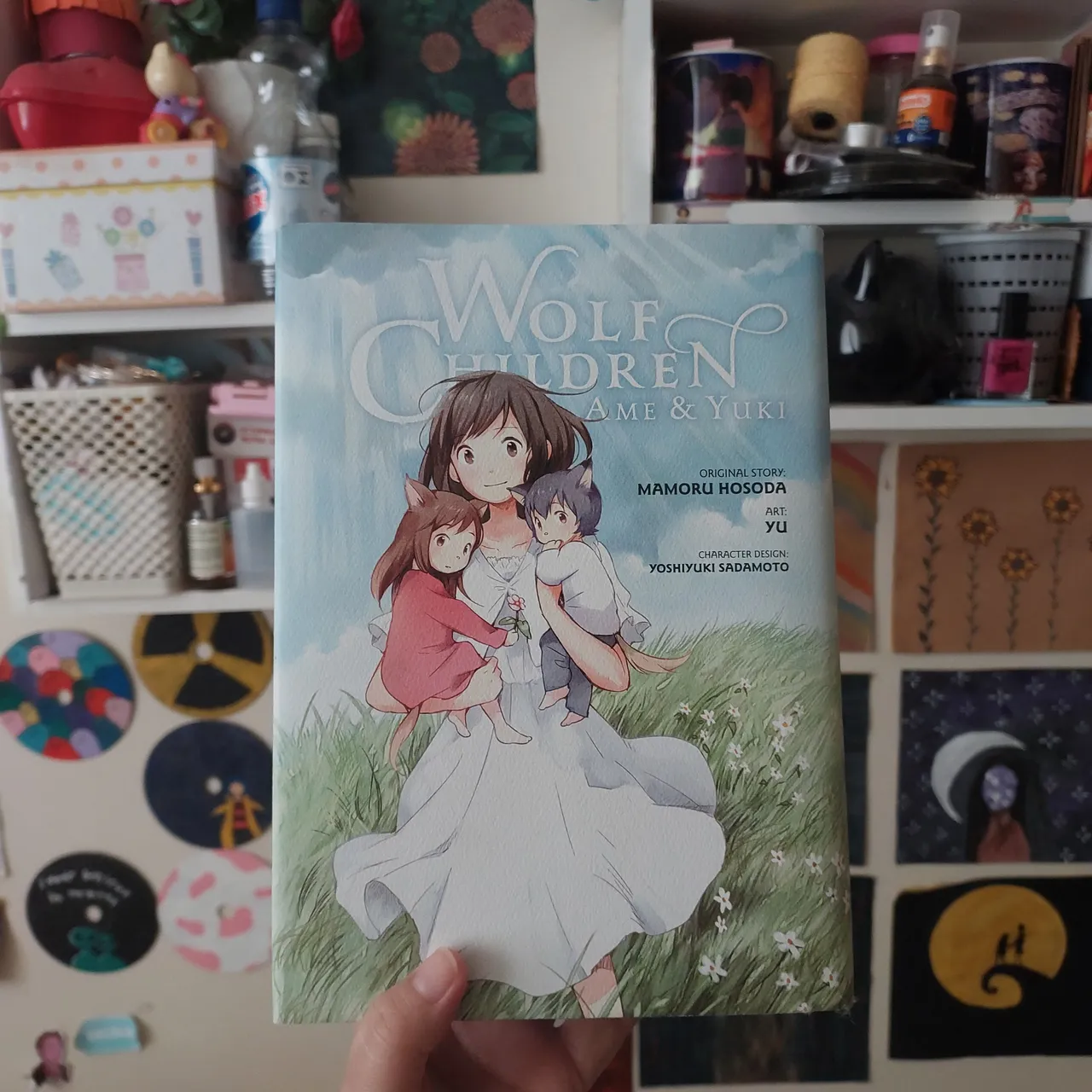 Mangá Wolf Children: AME & Yuki - Mamoru Hosoda