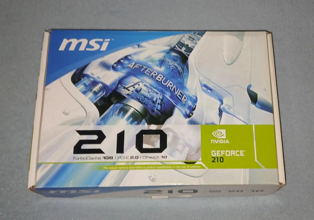 Placa de Video MSI N210 512MB DDR2 (2 Portas DVI) !!!