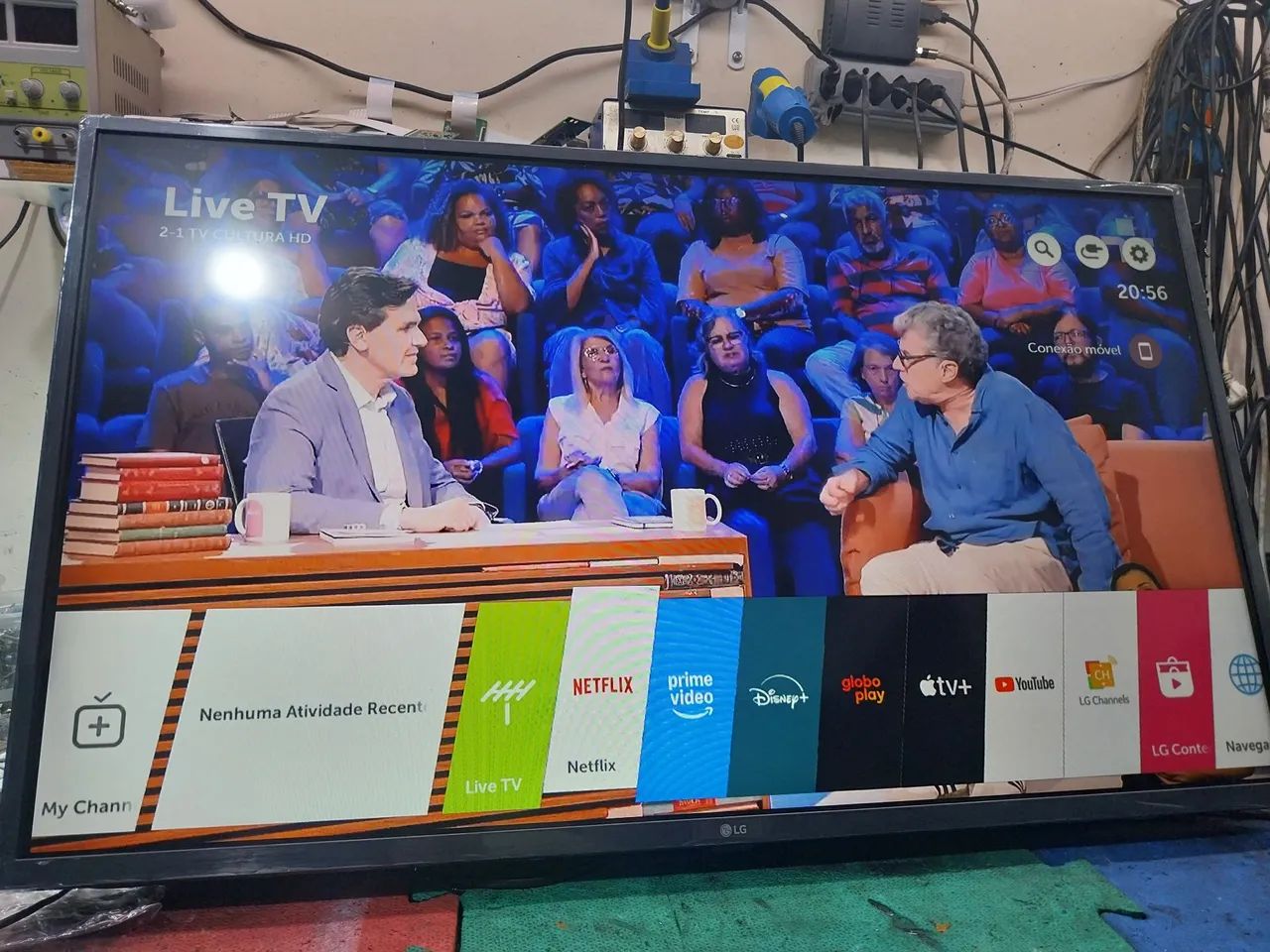 TV LG 43 Smart espelha celular  topp - Foto 3