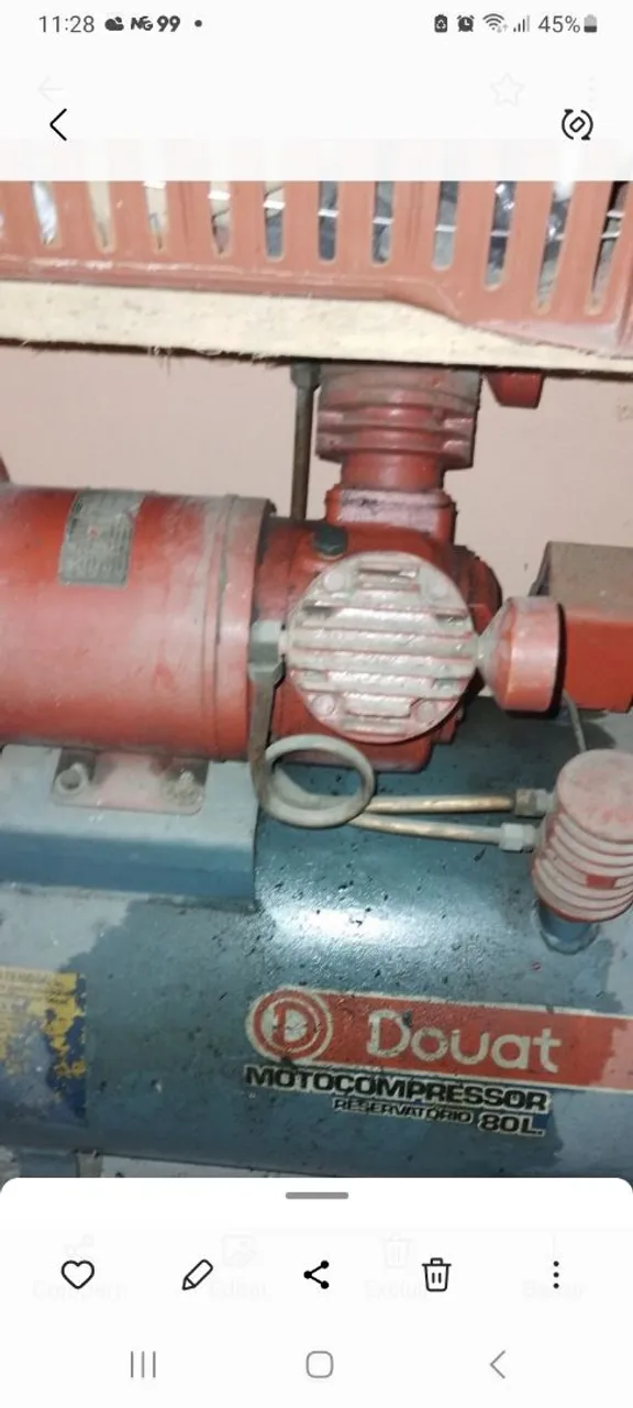 Compressor de ar Douat 80L