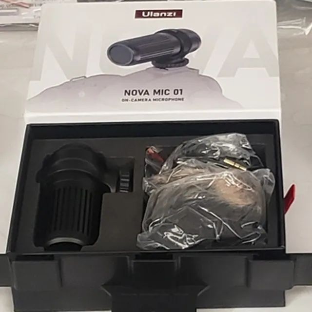 Kit Vlogging Profissional com Tripé HRebos, 2 Minis Led, Microfone e Estabilizador Ulanzi - Foto 6