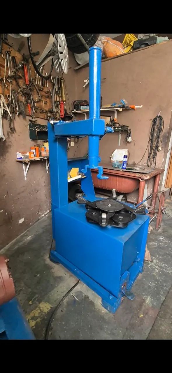 Compressor + maquina de montar e desmontar pneus  - Foto 3