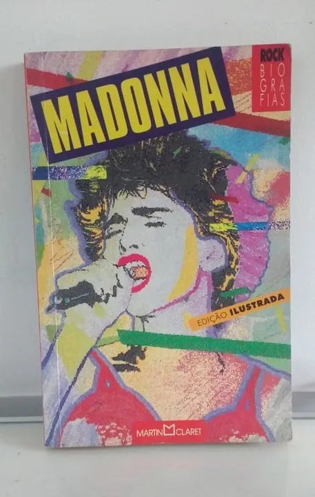 Livro Madonna Rock Biografias