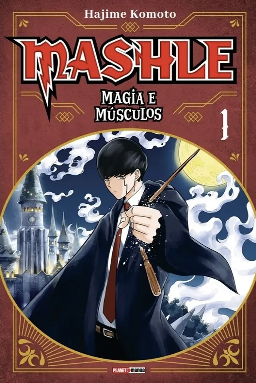 Mangá Mashle 1 a 7 - Editora Panini