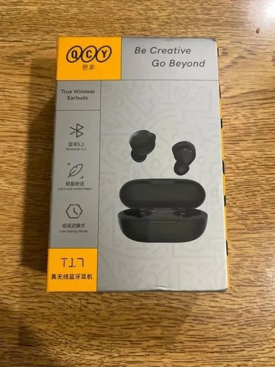 QCY T17 Bluetooth Earbuds - Noise Reduction, Clear Sound, and All-Day Comfort64308482473345120
