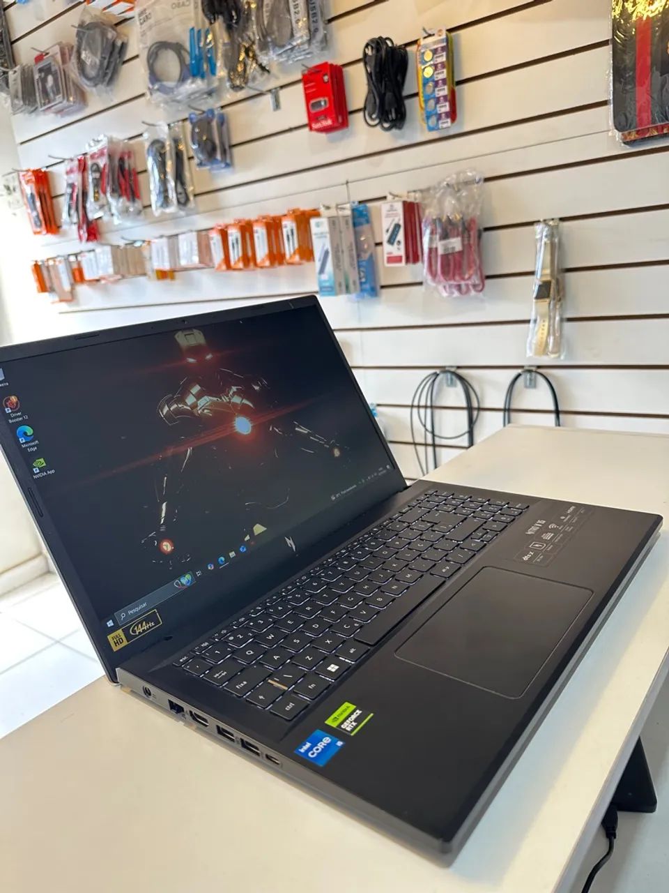 NOTEBOOK ACER NITRO 5 V15 i5-13420H/8GBDDR5/RTX2050/SSD512GB - Foto 2