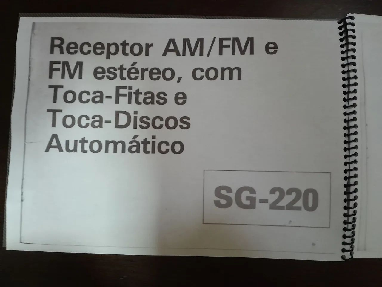 Manual som 3x1 sharp sg220 - Foto 3