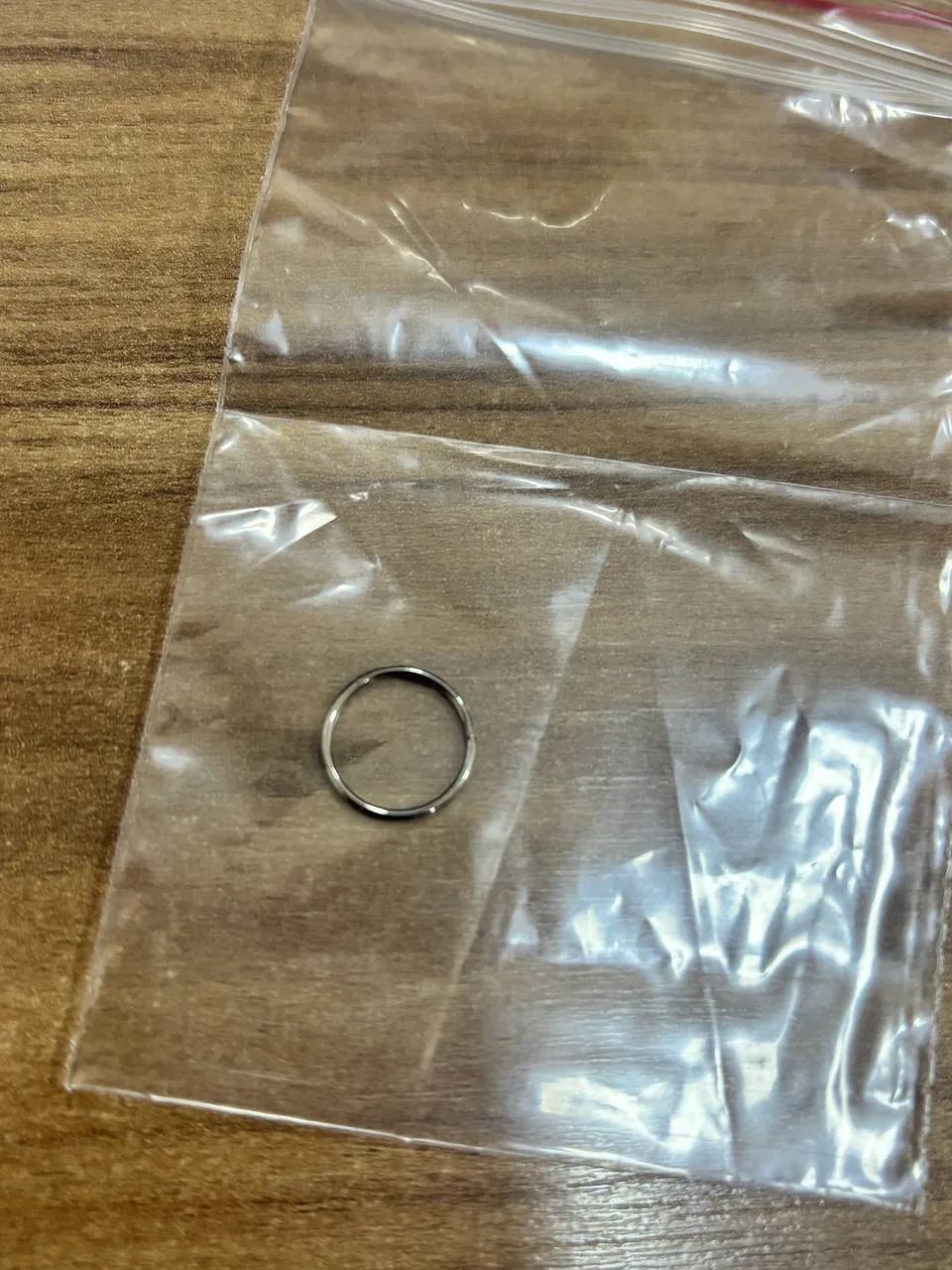 Piercing argola segmento articulado titânio  - Foto 3