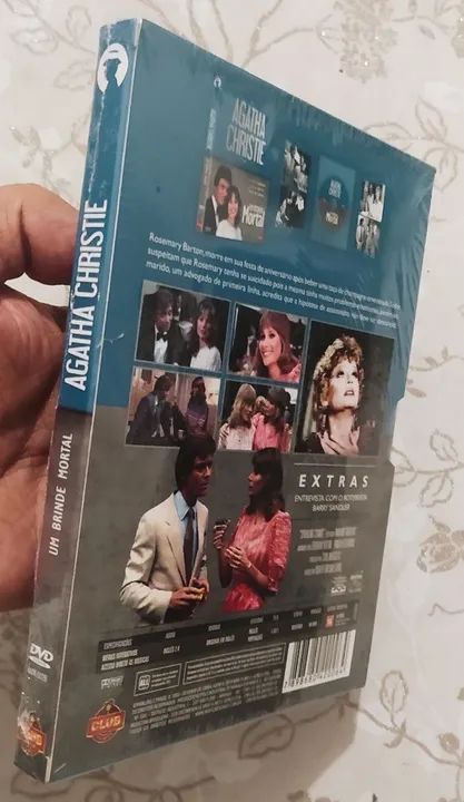 DVD Um Brinde Mortal - Agatha Christie - Foto 4