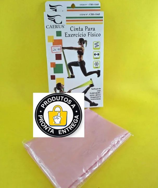 Faixas Elásticas para Exercícios FUNCIONAL E ALONGAMENTO  - Foto 2
