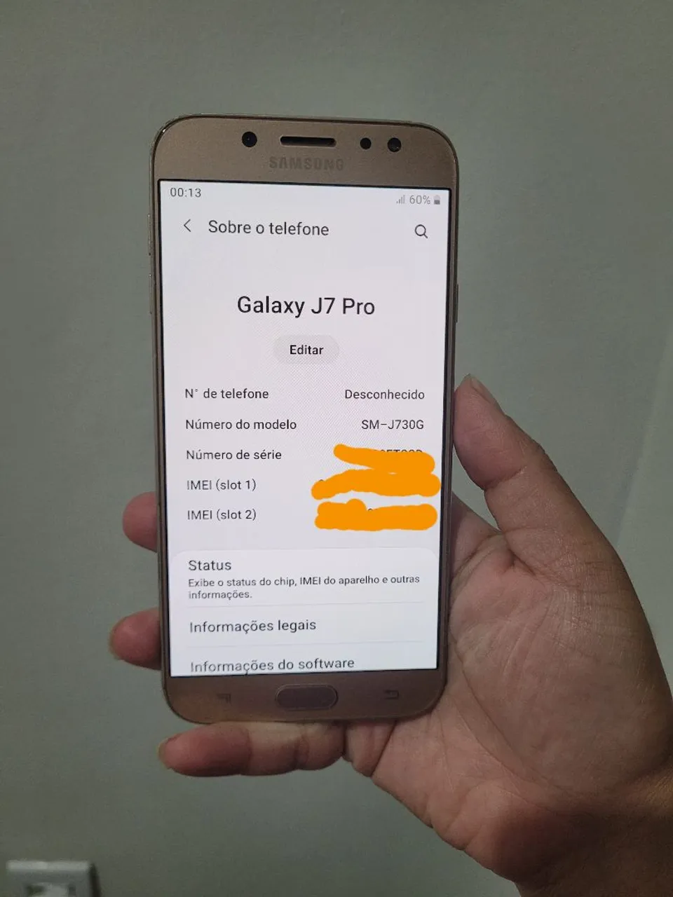 Samsung J7 Pro Novinho
