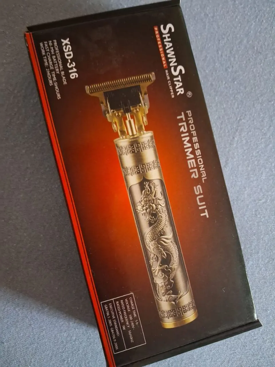 Aparador de Cabelo Profissional Shawn Star XSD-316