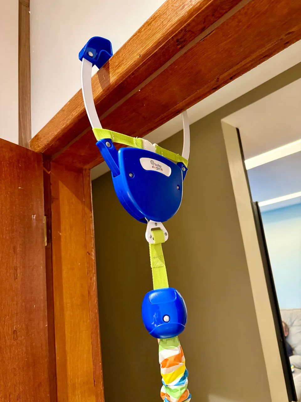 Balanço e pupa pula de porta pra bebê  - Foto 5