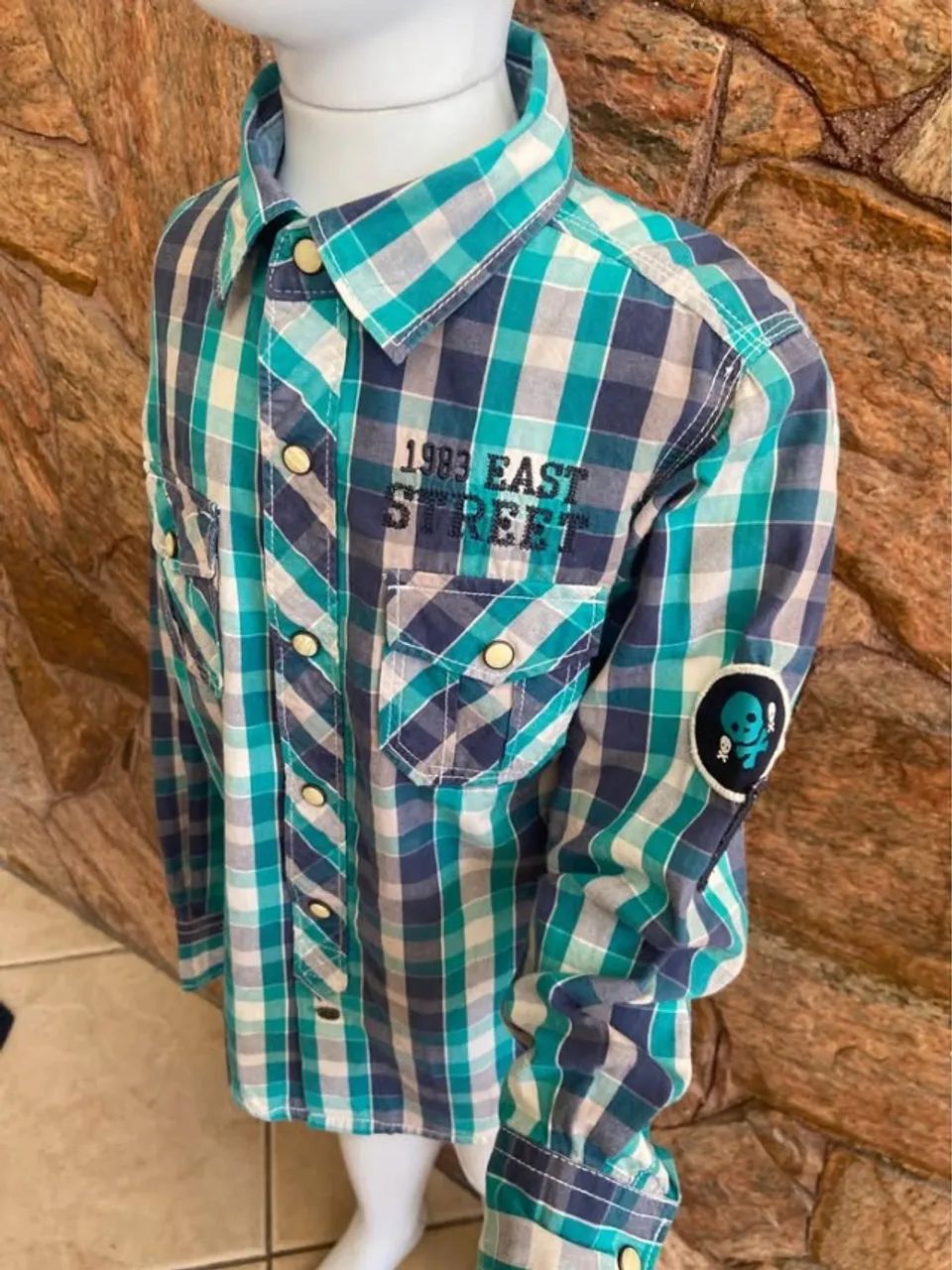Camisa xadrez64993884686594125