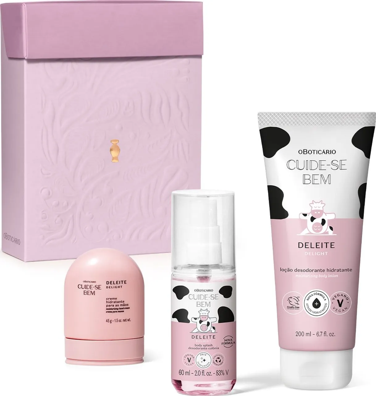 Kit Cuidado com a Pele Delicioso - Cuidê-se Bem