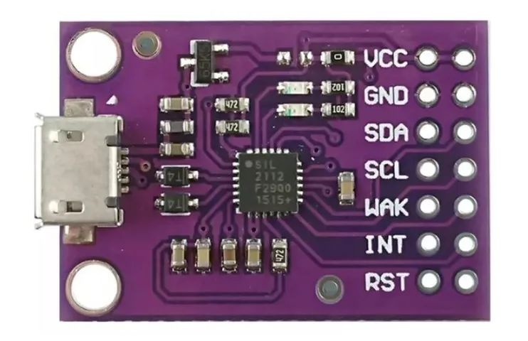 Placa Cp2112 + Cabos (reativação De Baterias)  Automação Robótica COD-AM616  - Foto 2