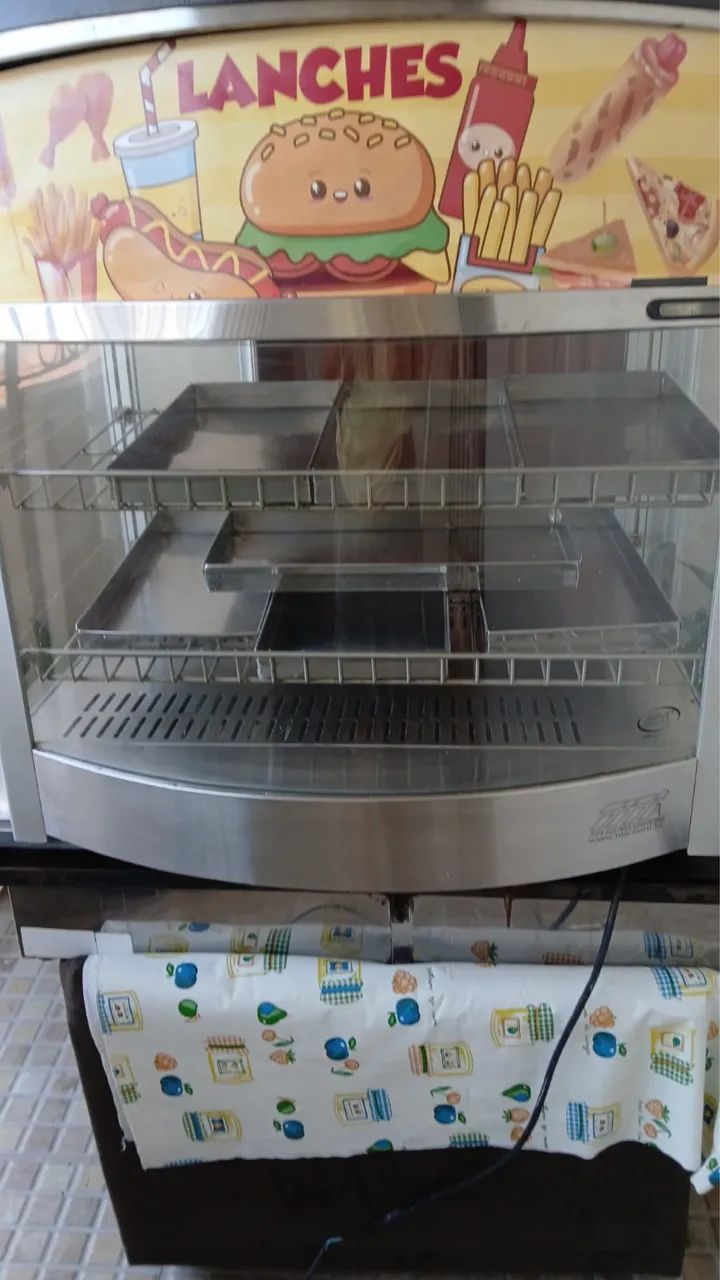 Estufa de lanches elétrica c/ 6 pratos - Foto 2