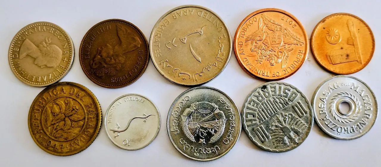10 moedas do mundo antigas  - Foto 2