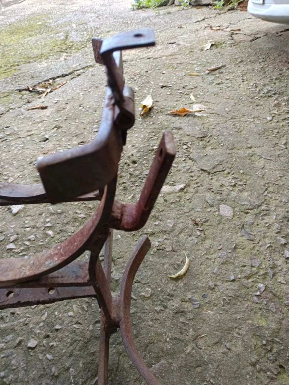 Gaiola suporte de transporte de botijões para moto - Foto 3