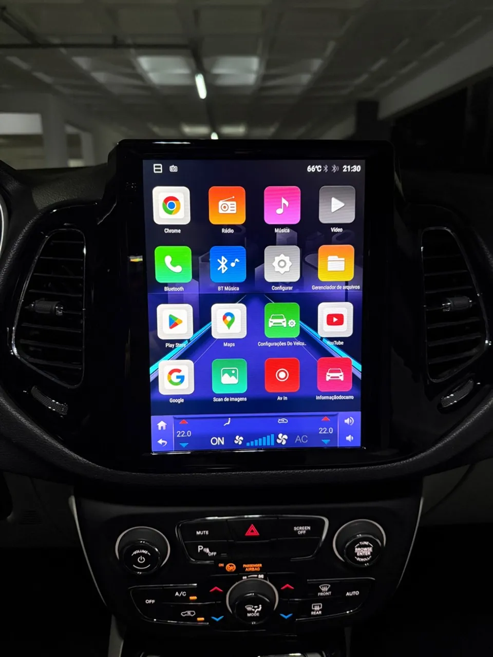 Central Multimídia para Jeep Compass - Android