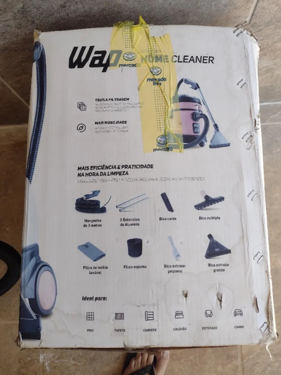 Extratora Wap Home Cleaner 220 Volts - Produto Novo - Foto 6