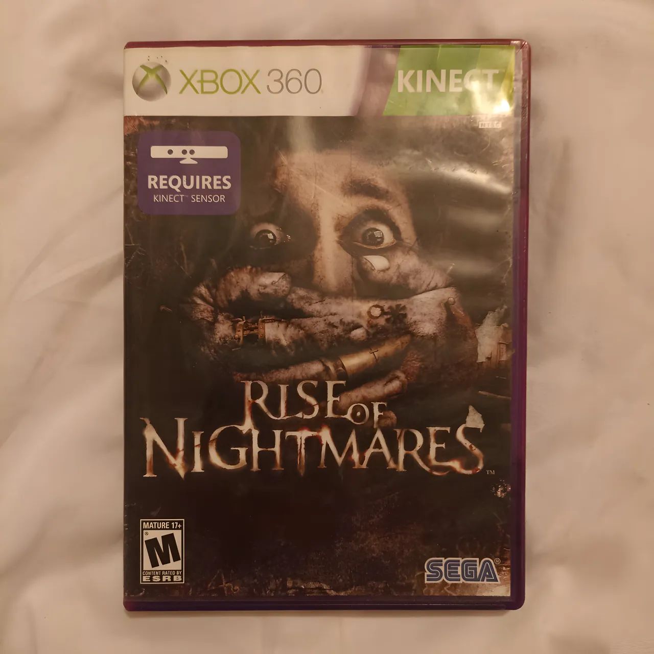 Microsoft Xbox 360 jeu Rise of Nightmares FR Complet CD très bon état