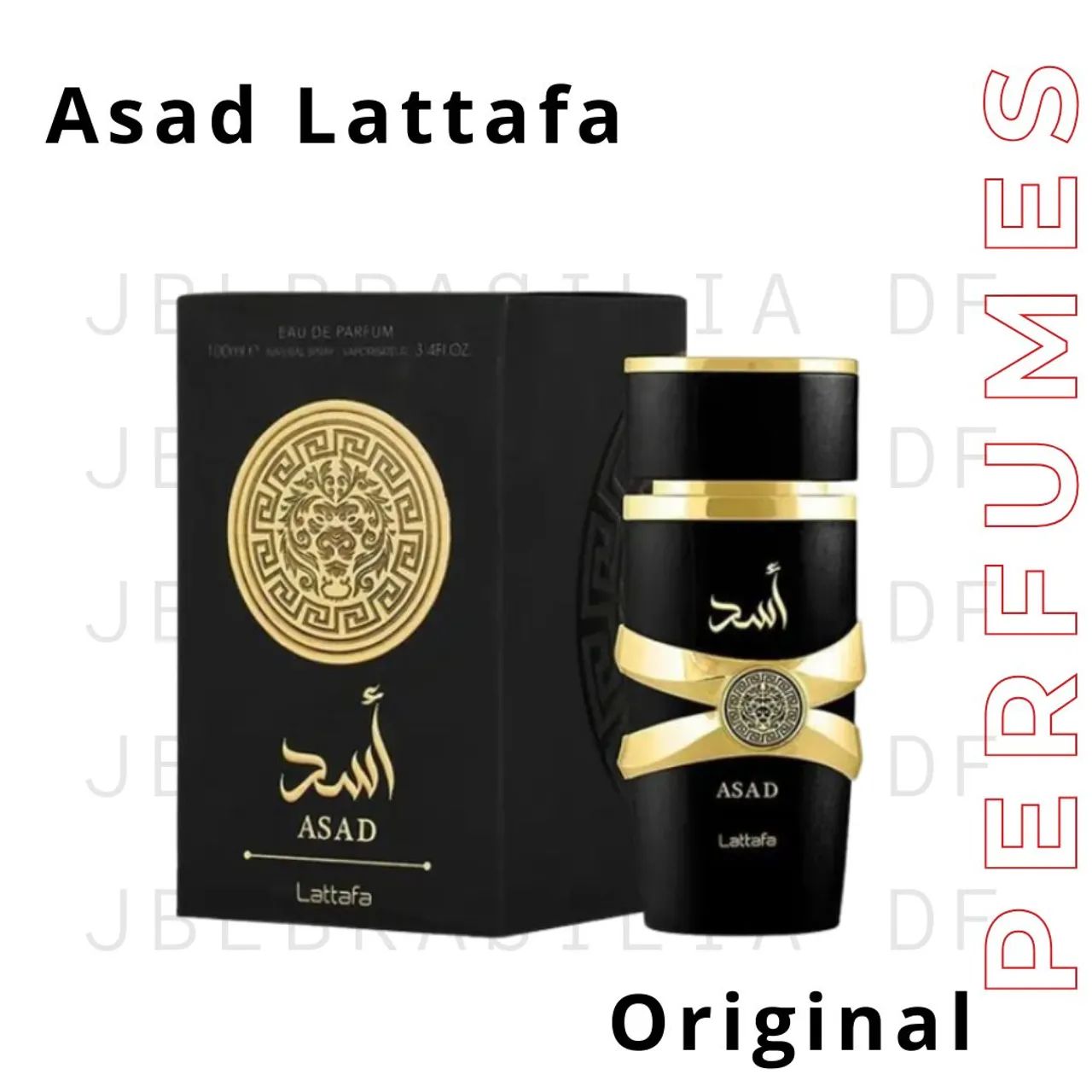 Perfume Árabe Asad Lattafa Original
