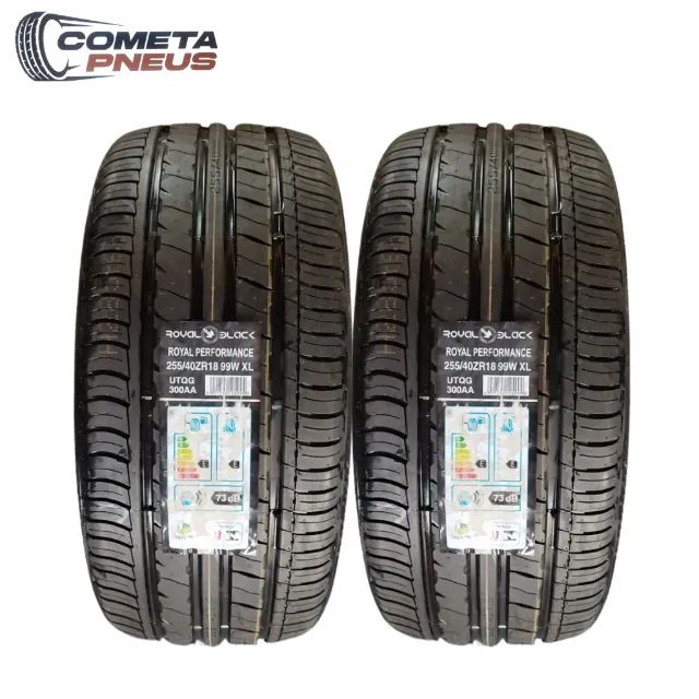 Kit 2 Pneus aro 18 medida 255/40r18 marca ROYAL PERFORMANCE 