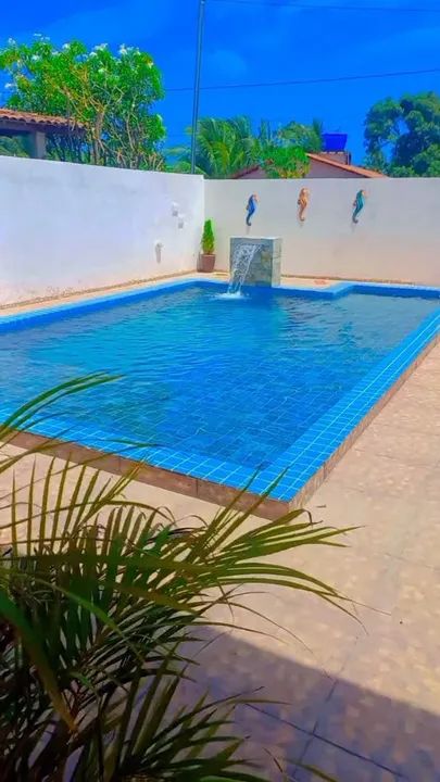 Casa com piscina na Praia de Carapibus 