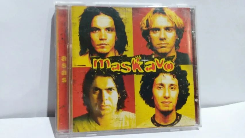 CD de música nacional Maskavo álbum Asa raro 2001 reggae e pop rock