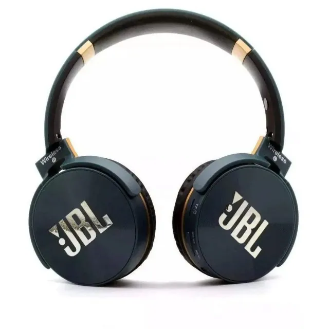 Fone de Ouvido Everest JB950 Sem Fio Cartão Sd Rádio Fm Bluetooth Regulável Academia