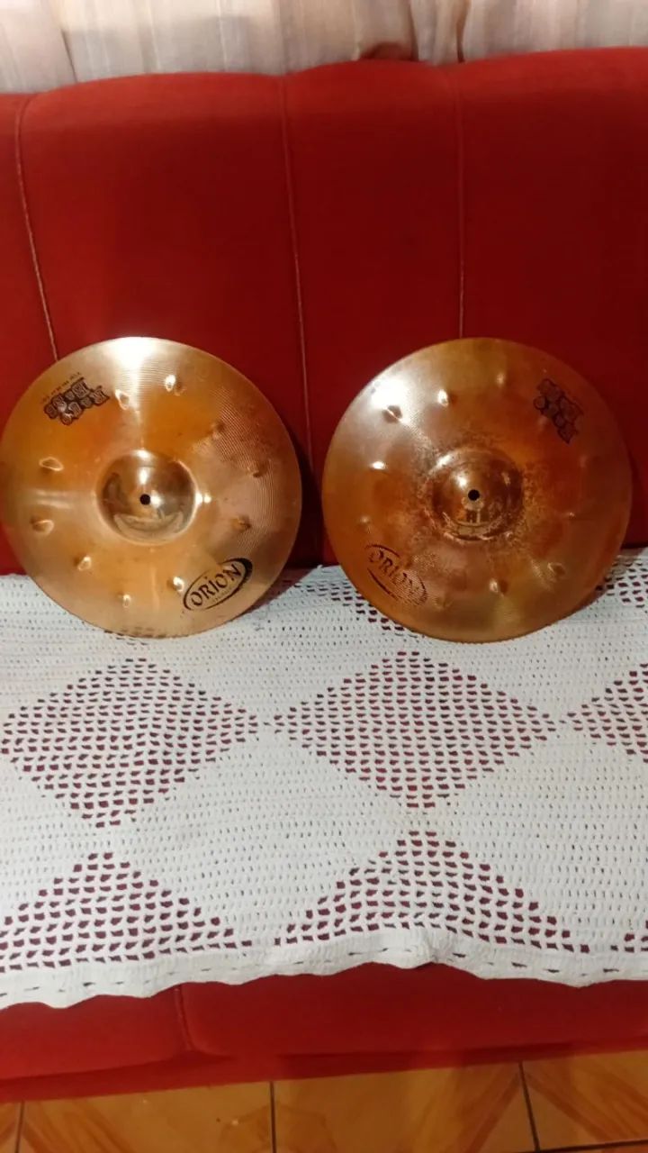 Vendo Hi-hat Orion Rage Bass 14" - Foto 2