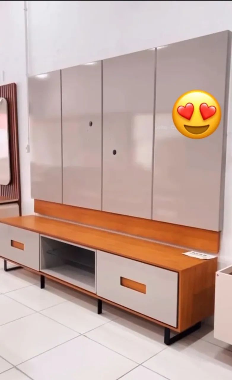 Painel e bancada Madri 2.5 TV 75"