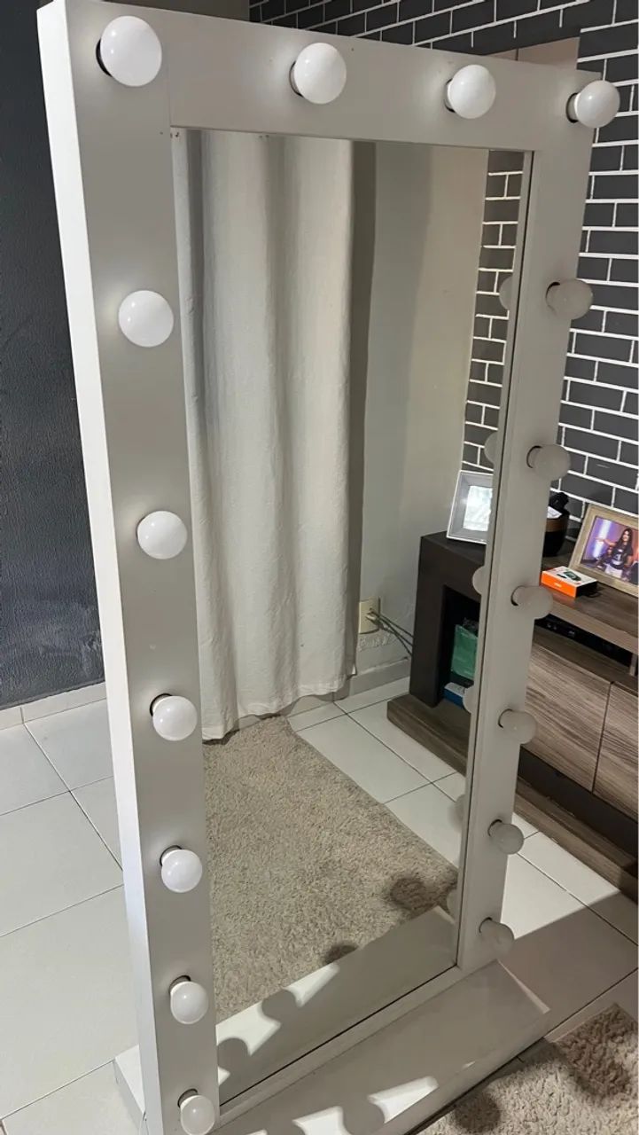 Espelho camarim com Lâmpadas LED - Decoração e Iluminação - Foto 2